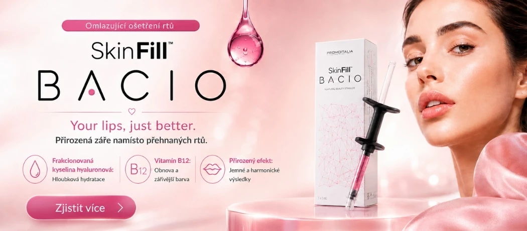 SkinFill Bacio – Inovativní ošetření pro obnovu rtů