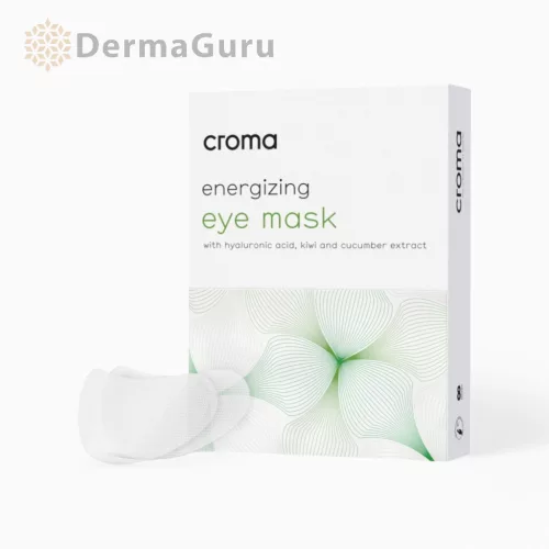 Croma Energizing Eye Mask hydratační oční maska s kyselinou hyaluronovou 8 ks