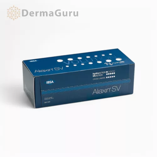 Aliaxin SV, kyselina hyaluronová výplň na hluboké vrásky, 2×1,1 ml