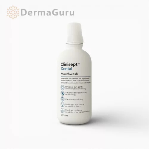 Clinisept+ Dental, bezalkoholová antibakteriální ústní voda 400 ml