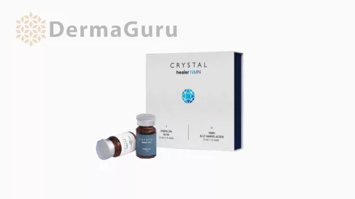 Crystal Healer NMN, 2kroková kúra pro regeneraci pleti 6×3 ml