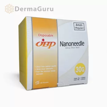 JBP Nano Cannula, ultra-tenká kanyla, 30G X 4 mm, 100 ks