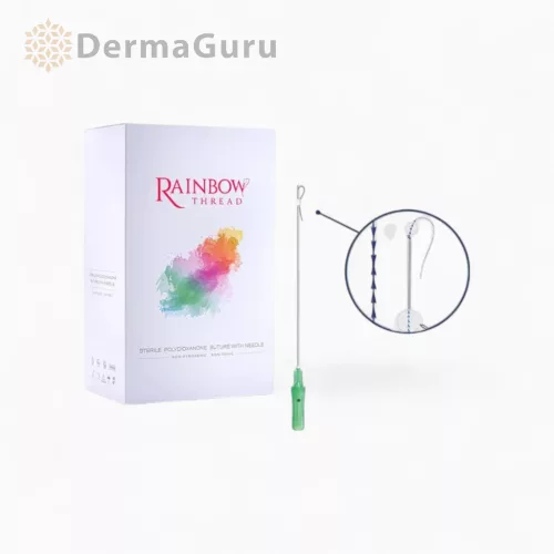 Rainbow Thread Heart Lift volumenemelő bioszál 18G 100 db