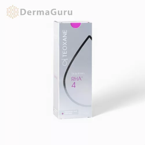 Teosyal RHA 4 L., kyselinou hyaluronovou plnící přípravek, 2x1,2 ml