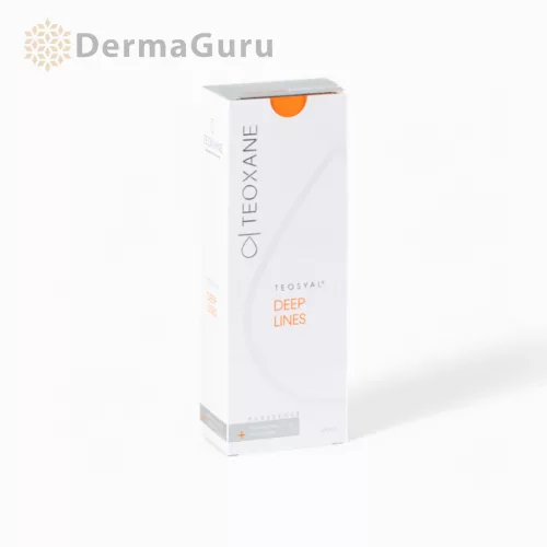 Teosyal Puresense Deep Lines, kyselinou hyaluronovou plněná výplň, 2x1 ml