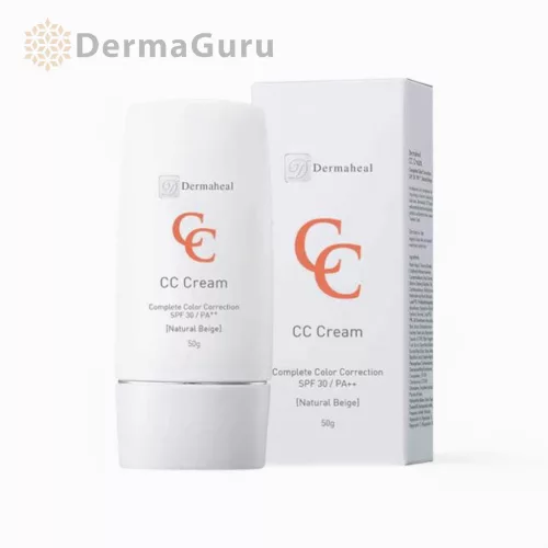 Dermaheal CC krém, korekce tónu pleti a revitalizace, Natural Beige, 50 ml