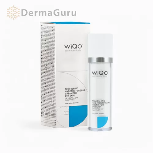 WiQo vyživující a hydratační pleťový krém na suchou pleť 50 ml