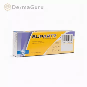 Supartz, kyselina hyaluronová výplň, 5 x 2,5 ml